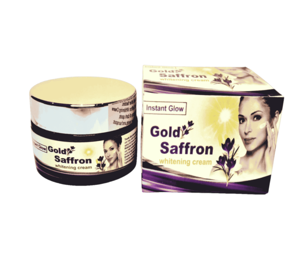 Two packs of cream with sliver color sparkling lid.
